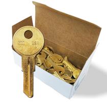 Key Blanks SUMMIT DOORWARE Y11 Premium em latão, pacote com 50