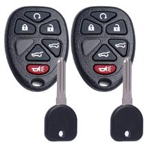 Key Fob Keyless Entry Chave de ignição sem cortes para GMC Yukon