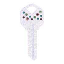 Key Hillman DIVA Confetti Universal de uma face em branco