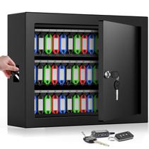 Key Lock Box Nebakne Suporte de parede de 75 teclas com 75 etiquetas de chave Key Lock Box Nebakne Suporte de parede de 75 teclas com 75 etiquetas de chave
