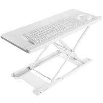 Keyboard Riser VIVO Single Top 27 polegadas Scissors Lift White