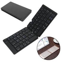 Keyboard Teclado Dobrável Sem Fio Portátil Estudo Home