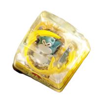 Keycap De Resina Kawaii Pokémon Magikarp Gengar Para Teclado Mecânico, Decoração De Anime,