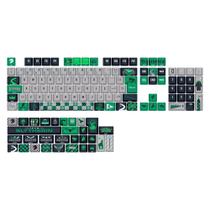 Keycap Gamer Redragon Harry Potter Sonserina, ABNT2, Cinza e Verde - HP-942 Keycap Gamer Redragon Harry Potter Sonserina, ABNT2, Cinza e Verde - HP-942