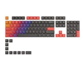 Keycaps Glorious GPBT Celestial Fire, Set de 114 en Perfil Cherry