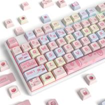 Keycaps Ussixchare Perfil XDA 133 Teclas PBT Sublimação por Corante Keycaps Ussixchare Perfil XDA 133 Teclas PBT Sublimação por Corante