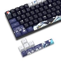 Keycaps XVX PBT 132 teclas Great Wave Off Kanagawa Cherry Profile