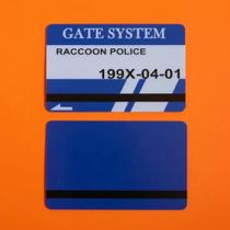 Keycard Azul RE2 Item Colecionador Resident Evil Keycard Azul RE2 Item Colecionador Resident Evil