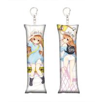 Keychain Cells at Work Plaquet Mini Dakimakura Platelet