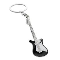Keychain Metal Guitar, presente perfeito para amantes da música Keychain Metal Guitar, presente perfeito para amantes da música