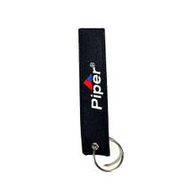 Keychain remove before flight piper (black)