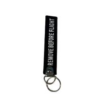Keychain remove before flight rbf (black)