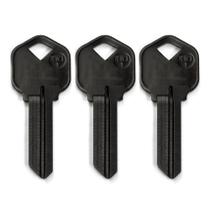 KeySmart AirKey KW1 Blanks de Chave de Alumínio 3 Unidades Preto KeySmart AirKey KW1 Blanks de Chave de Alumínio 3 Unidades Preto