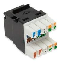 Keystone Conector Multilan Cat.6 90/180 Preto 35030606