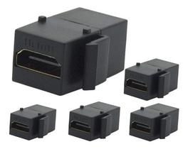 Keystone Emenda HDMI Preto 5 Unidades