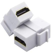 Keystone HDMI para espelho Branco - SOLUCAO