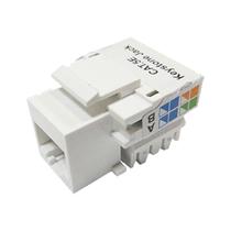 Keystone rj45 femea tipo idc cat. 5e branco Keystone rj45 femea tipo idc cat. 5e branco