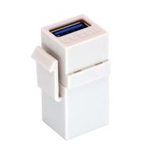 Keystone USB 3.0 Emenda Branco para Espelho