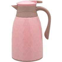 Khenze Garrafa Térmica 25X17X13Cm 1L Plástico Rosa Ampola Vidro Khenze Garrafa Térmica 25X17X13Cm 1L Plástico Rosa Ampola Vidro