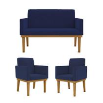 Ki 02 Poltronas com base Oferta + Namoradeira Sala