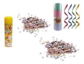 Ki Carnaval Folia 1Pc Confete 150G + 50M Serpentina+ Espuma