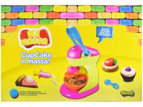 Ki Massa Cupcake C/ Acessorios Massinha Modelar 3004 Sunny Ki Massa Cupcake C/ Acessorios Massinha Modelar 3004 Sunny