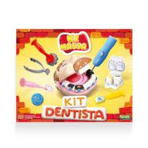 Ki Massa - Massinha Modelar Infantil Kit Dentista - Sunny Brinquedos