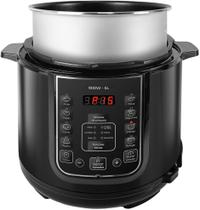 Kian Panela de Pressão Elétrica 127V 5 litros Preto PPE101
