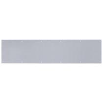 Kick Plate Tell DT100052 em aço inoxidável acetinado 20x86 cm