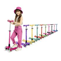 Kick Scooter Lifemaster Kids Children Toddler 3 rodas rosa