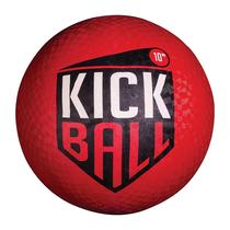 Kickball Franklin Sports Rubber Red de 10 polegadas para crianças Kickball Franklin Sports Rubber Red de 10 polegadas para crianças