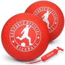 Kickball GoSports Official de 10 polegadas com bomba (pacote com 2)