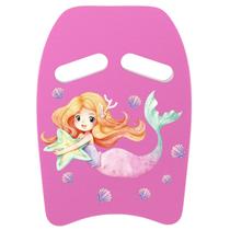 Kickboard de natação MoKo Cartoon Mermaids para crianças rosa Kickboard de natação MoKo Cartoon Mermaids para crianças rosa