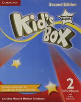 Kid's box 2 - workbook with online resources - american english - second edition