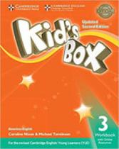 Kid's box 3 - workbook with online resources - american english - updated - second edition