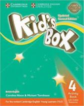 Kid's box 4 - activity book with online resources - british english - update second edition