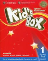 Kid's Box British English 1 - Activity Book With Online Resources - Updated Second Edition - Cambridge University Press - ELT
