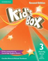 Kid's Box British English 3 - Activity Book With Online Resources - Second Edition - Cambridge University Press - ELT