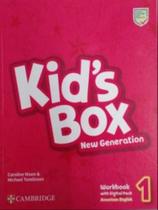 Kid's box new generation 1 - workbook with digital pack - american english