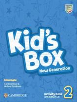 Kid's box new generation 2 - activity book with digital pack - british english