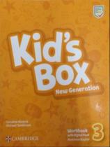 Kid's box new generation 3 - workbook with digital pack - american english - CAMBRIDGE UNIVERSITY PRESS DO BRASIL***