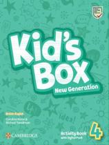 Kid's box new generation 4 - activity book with digital pack - british english