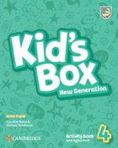 Kid's Box New Generation 4 - Activity Book With Digital Pack - Cambridge University Press - ELT
