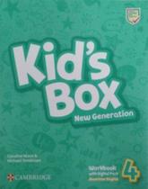 Kid s box new generation 4 wb with digital pack - american english