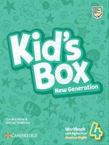 Kid's box new generation 4 - workbook with digital pack - american english