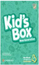 Kid's box new generation 4 - workbook with digital pack - american english