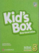 Kid's box new generation 5 - workbook with digital pack - american english