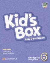 Kid s box new generation 6 activity book with digital pack - british english