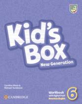 Kid s box new generation 6 wb with digital pack - - CAMBRIDGE UNIVERSITY PRESS