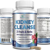 Kidney Cleanse YUMMYVITE Herbal com extrato de cranberry 60 cápsulas